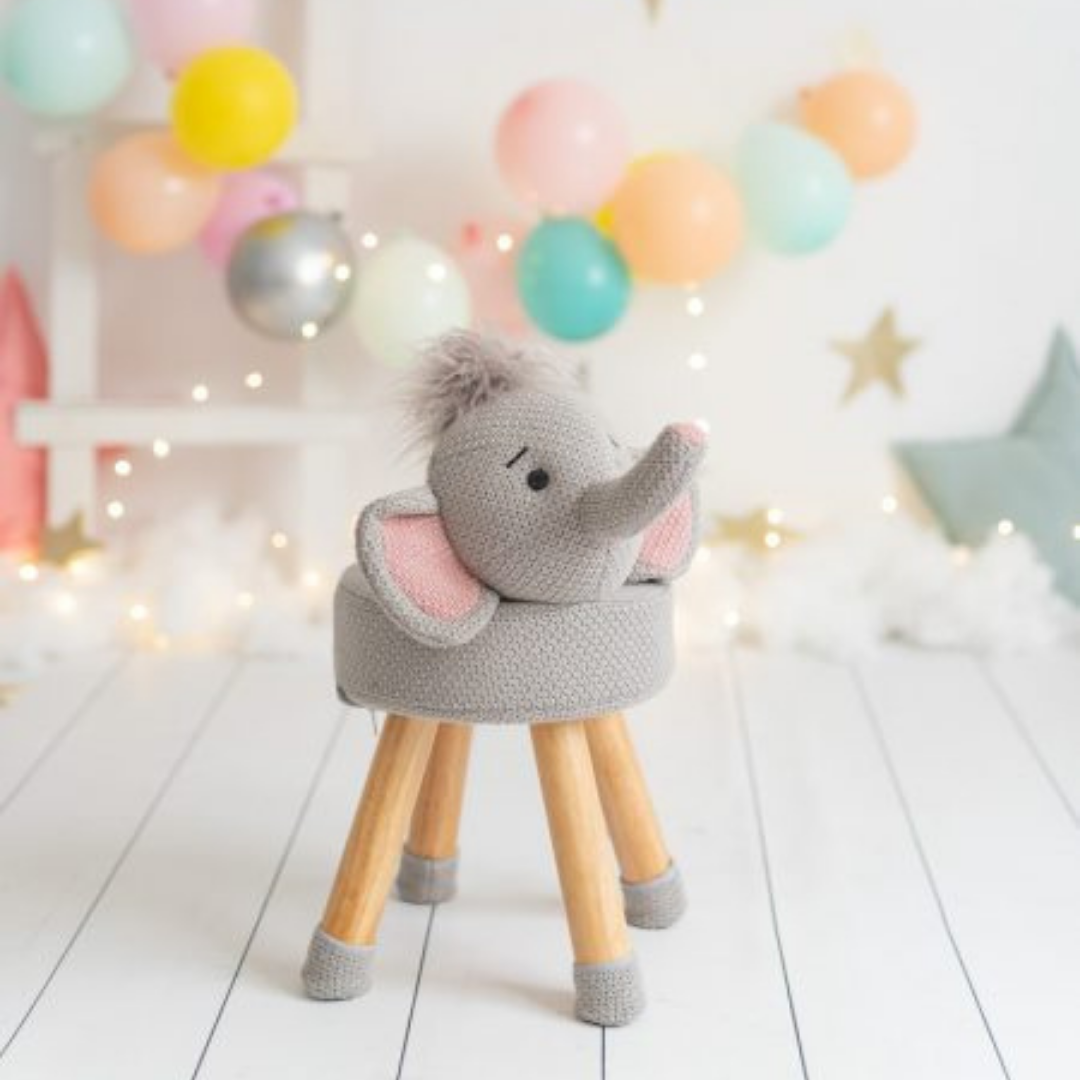 Taburete infantil elefante