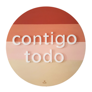 Placa Contigo todo